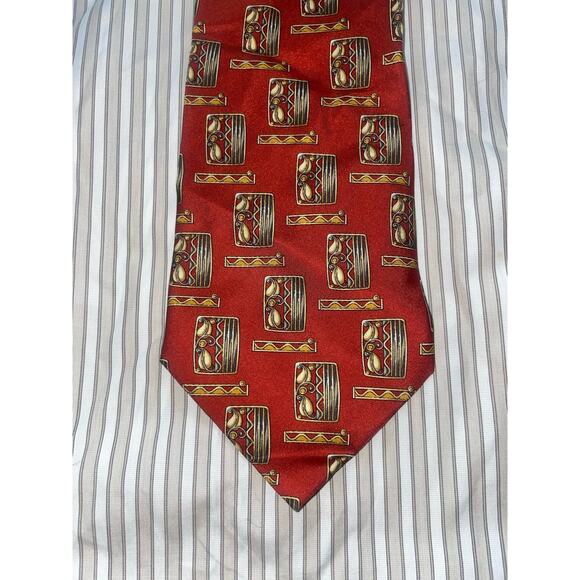 VALENTINO Cravatte Silk Neck Tie - Picture 1 of 4